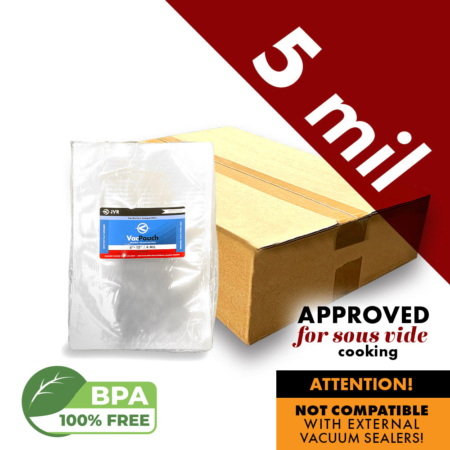 5-mil chamber vacuum pouches | JVR Industries