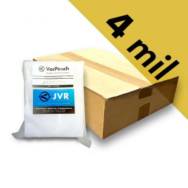 4-mil chamber vacuum pouches