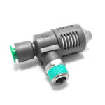 Speed Exhaust Controller, 3/8" pipe, Guillotine Knife Cylinder Piston