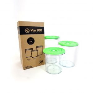 Vac100 3-Piece Canister Set