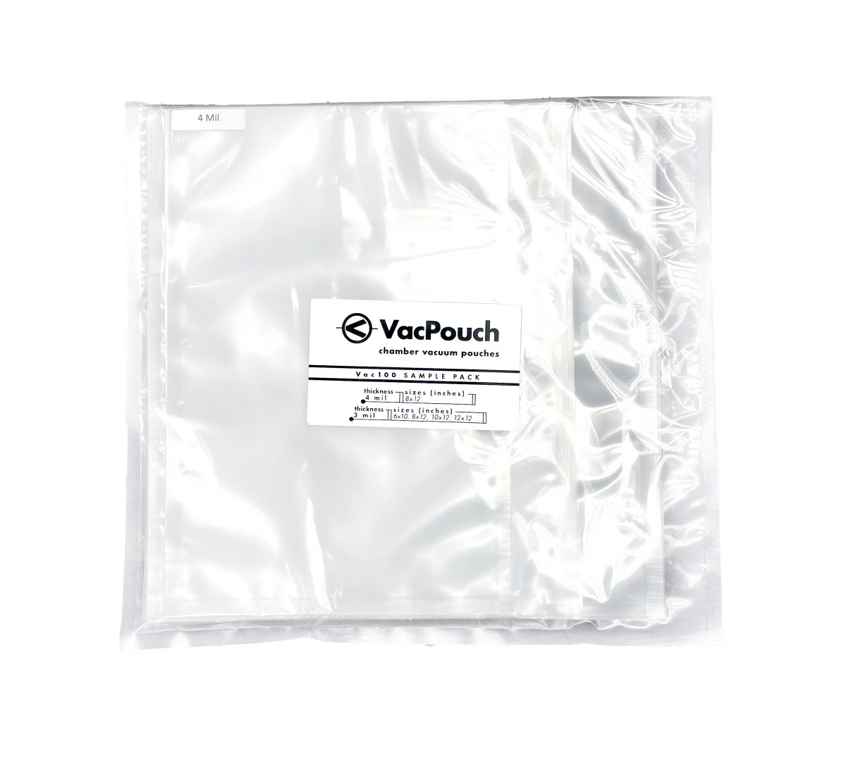 100 PACK - Chamber Vacuum Pouches (VacPouch) - JVR