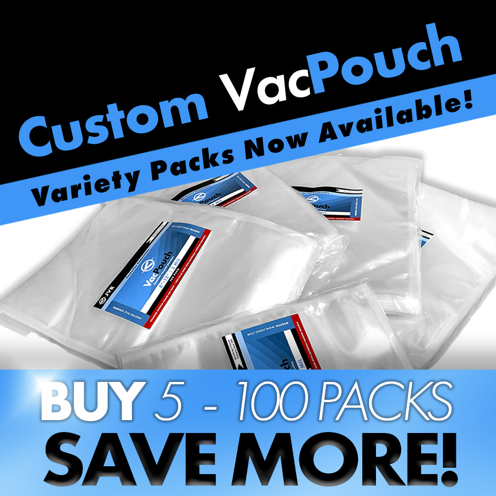 10 X 13 Vacuum Chamber Pouches 4-Mil 1000 Count