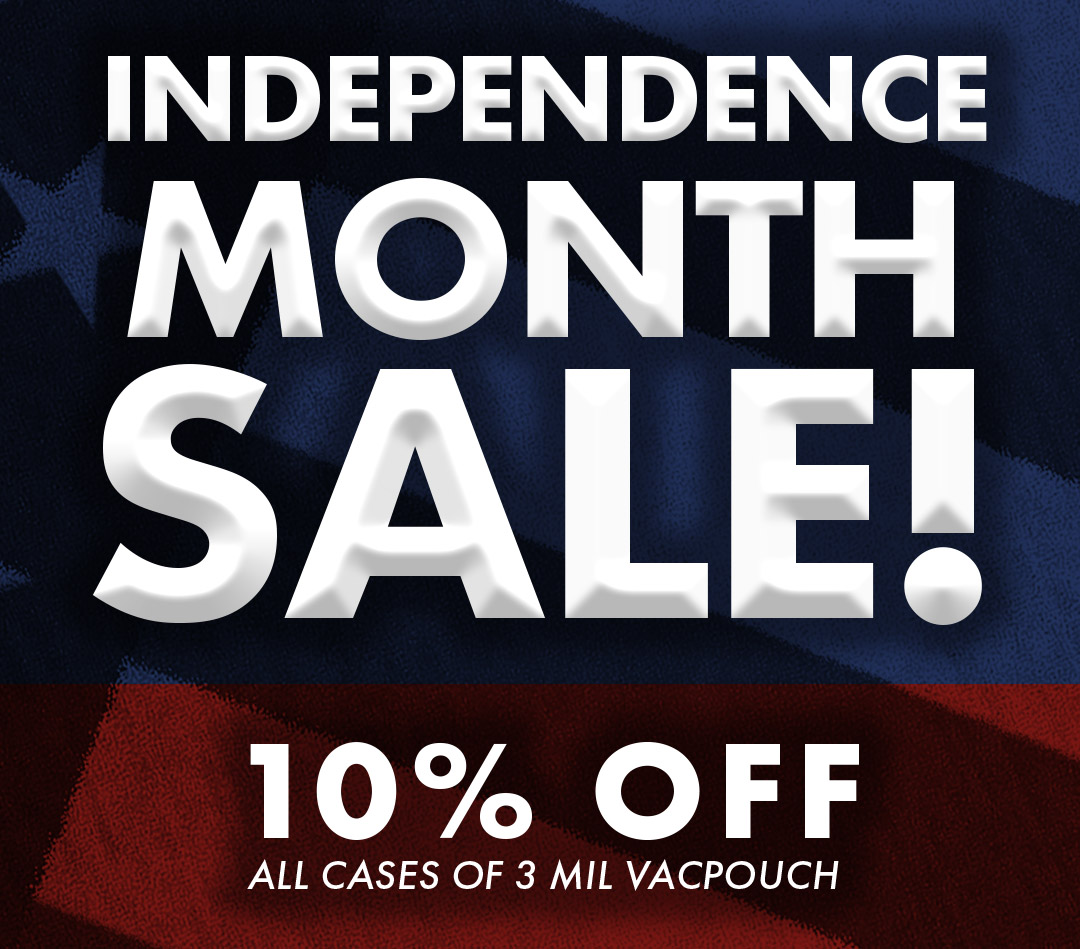 VacPouch Independence Month Sale