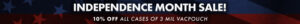 VacPouch Independence Month Sale
