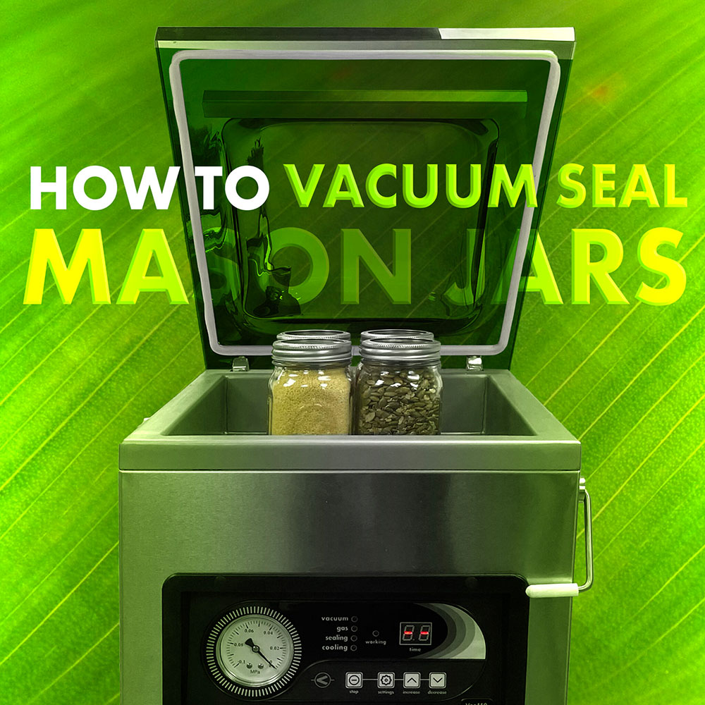 How To Seal Mason Jars Vac110