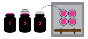 Mason Jar Placement in chamber vacuum sealer