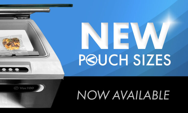 New Pouch Sizes Now Available