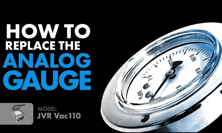 How To Replace Analog Gauge (110-50A): Vac110-Vac610