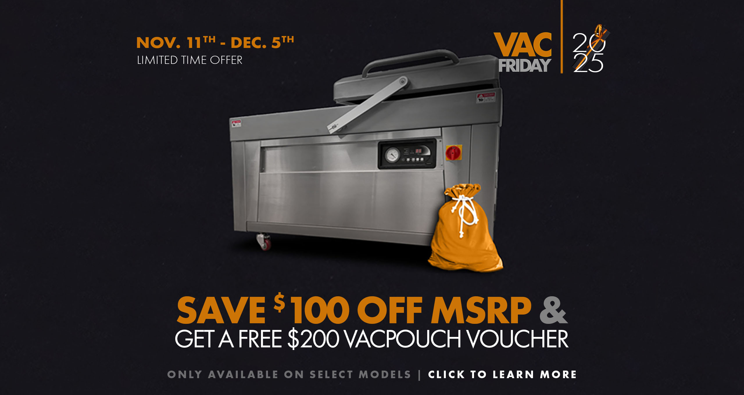 Vac610 Sale for VacFriday 2025