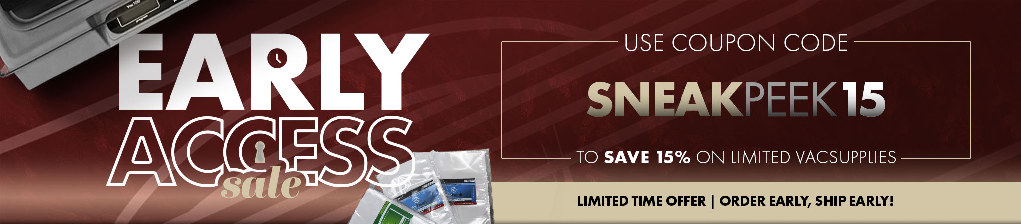 EARLY ACCESS BANNER