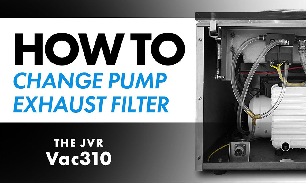 How to Change the Vacuum Pump Exhaust Filter (RVS20-32, 310-33)