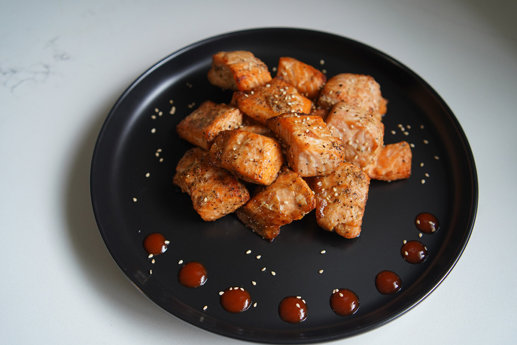 Bo's Salmon Bites Recipe