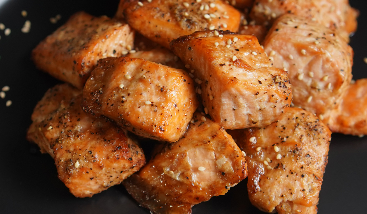 Bo's Salmon Bites Recipe