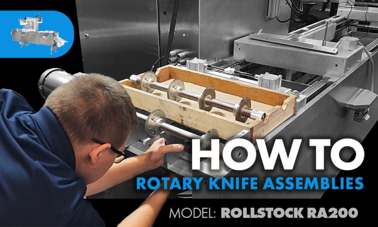 Rollstock RA200: Changing the Rotary Knife Assembly