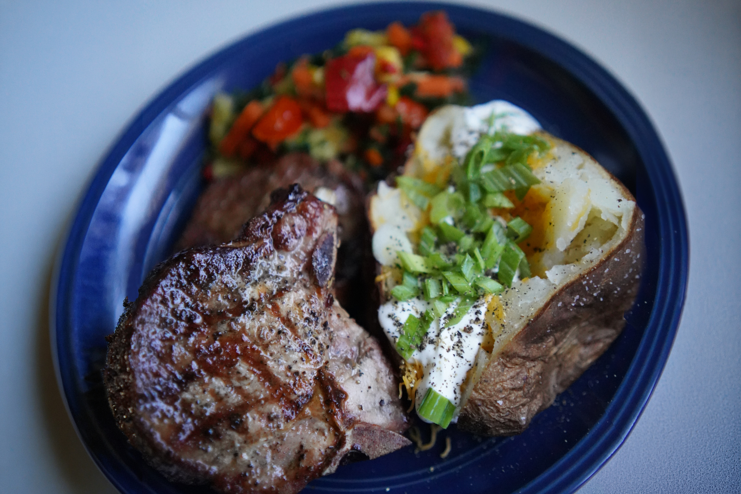 Lime Rosemary Pork Chops