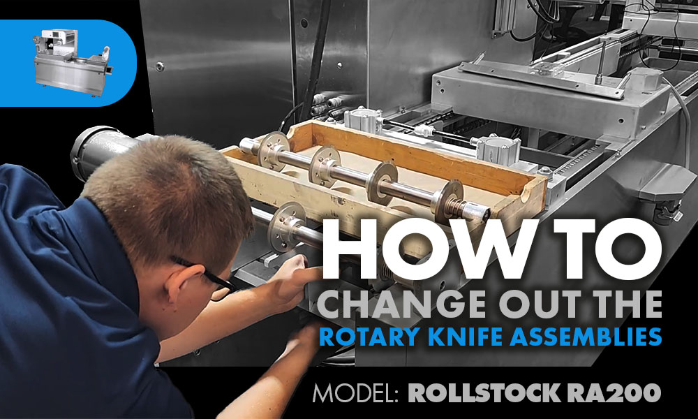 Rollstock RA200: Changing the Rotary Knife Assembly
