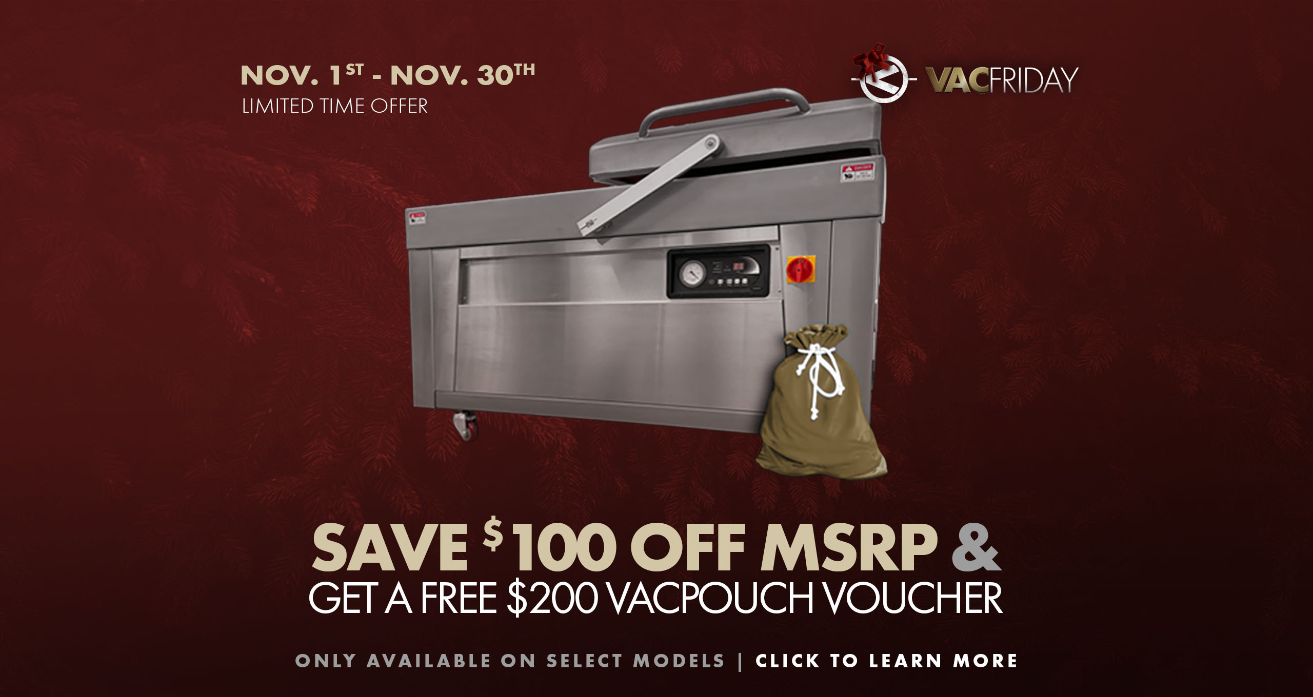 Vac610 [3 PH] VacFriday Deal 2026